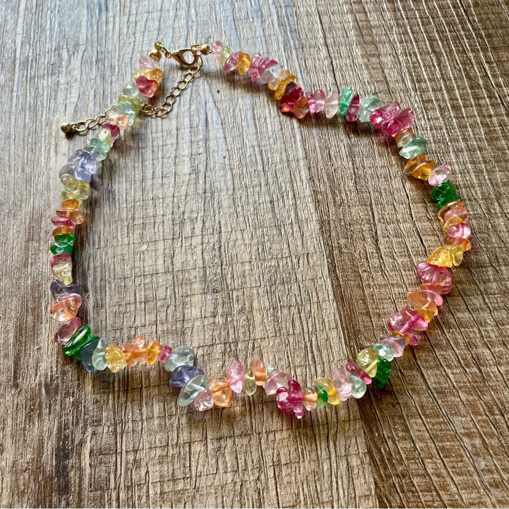 Multicolor Stone Necklace